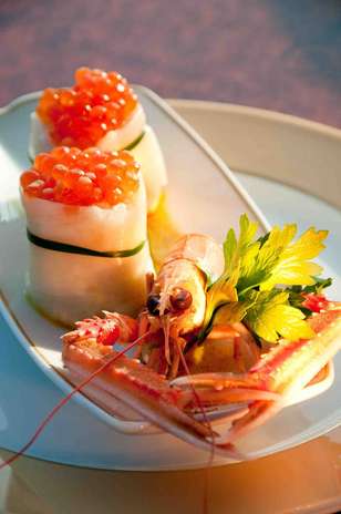 Gastronômicos: os amantes da boa cozinha encontram um espaço ideal para degustar algumas delícias nos cruzeiros gastronômicos da empresa MSC. Para a temporada 2012, a MSC lançou uma série de cruzeiros onde chefs estrelados internacionais (um por viagem), preparam o cardápio, criam pratos especialmente para a ocasião e dão aulas de cozinha aos passageiros Foto: MSC