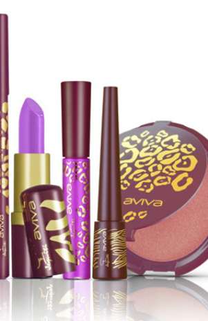 A linha de maquiagens é composta por batons, sombras, lápis, gloss e blush iluminador. Foto: Divulgação