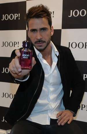 O ator foi anunciado como embaixador do perfume Joop! Homme no Brasil Foto: Francisco Cepeda /AgNews