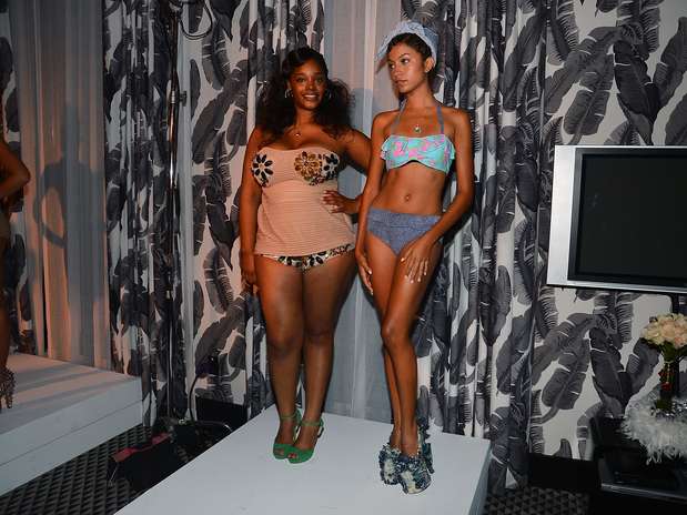 Modelos plus size também tiveram vez Foto: Getty Images Modelos plus size também tiveram vez Foto: Getty Images