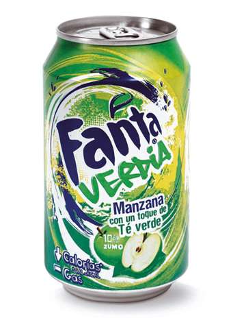 Fanta Verdia: entre todos os sabores exóticos comercializados pela marca, a Fanta também traz a opção que combina refrigerante com maçã verde Foto: Divulgação