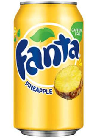 Fanta abacaxi: a Fanta é uma das marcas com sabores mais versáteis do grupo Coca-Cola. Nos Estados Unidos, é possível encontrá-la com toque de abacaxi Foto: Divulgação