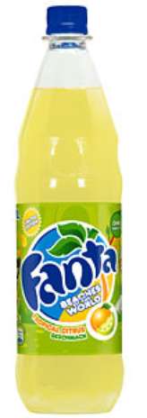 Fanta Beaches: refrigerante preparado com frutas cítricas tropicais, como limão e laranja. É comercializado na Alemanha Foto: Divulgação