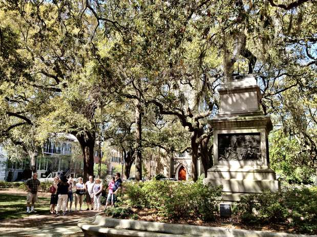 Savannah, Estados Unidos: joia do litoral sudeste dos Estados Unidos, no estado de Georgia, Savannah é uma cidade colorida com casas da época colonial e muitas áreas verdes. No encontro do rio Savannah com o oceano Atlântico, a cidade é um dos principais destinos turísticos do sul do país, especialmente durante os meses de verão Foto: Visit Savannah