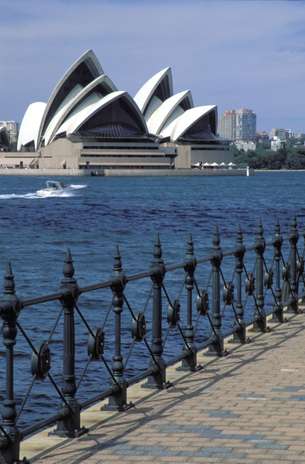 8. A Casa de Ópera de Sidney, na Austrália, foi reconhecida por 77% dos entrevistados Foto: Getty Images