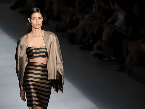 Desfile de Vitorino Campos no SPFW Foto: Bruno Santos/Terra