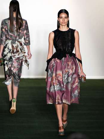 Desfile da grife de Alexandre Herchcovitch no SPFW Foto: Bruno Santos / Terra