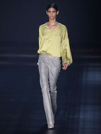 Desfile da grife de Maria Garcia no SPFW Foto: Bruno Santos/Terra