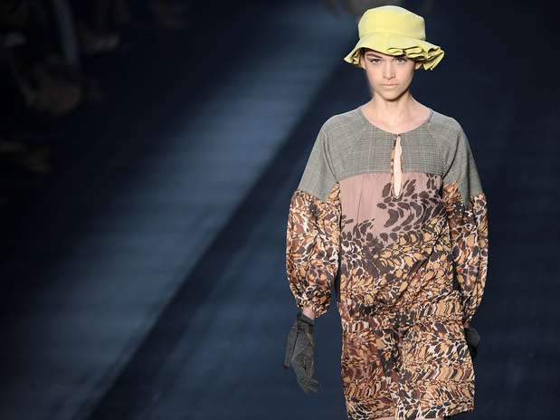 Desfile da grife de Maria Garcia no SPFW Foto: Bruno Santos/Terra