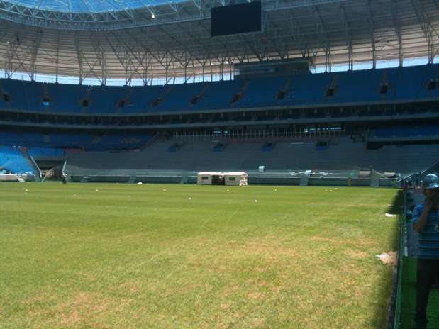 Arena do Grêmio será inaugurada neste domingo, em Porto Alegre Foto: Daniel Favero / Terra