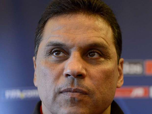 Hossam El-Badry, técnico do Al Ahly, lembrou tragédia ocorrida no Egito Foto: Ricardo Matsukawa / Terra Hossam El-Badry, técnico do Al Ahly, lembrou tragédia ocorrida no Egito Foto: Ricardo Matsukawa / Terra
