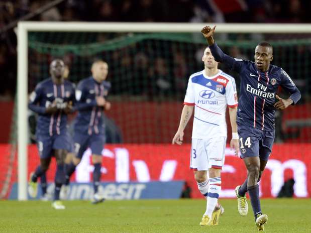 Matuidi marcou o gol que garantiu a primeira posição do Francês ao Lyon Foto: AFP