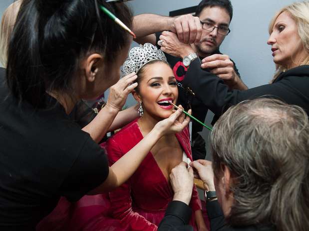 Aos 20 anos, Olivia Culpo, representante dos Estados Unidos, venceu o concurso Miss Universo 2012, nessa quarta-feira (19) Foto: Miss Universe Organization / Divulgação