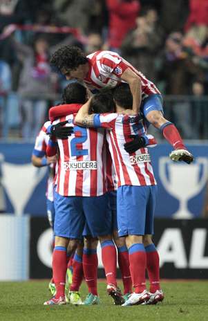 Atlético foi melhor no jogo, mas demorou para conseguir abrir o placar Foto: EFE Atlético foi melhor no jogo, mas demorou para conseguir abrir o placar Foto: EFE
