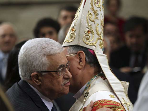 A última vez que o Fatah, do presidente palestino Mahmud Abbas (E), celebrou o aniversário em Gaza aconteceu em 2007 Foto: EFE A última vez que o Fatah, do presidente palestino Mahmud Abbas (E), celebrou o aniversário em Gaza aconteceu em 2007 Foto: EFE