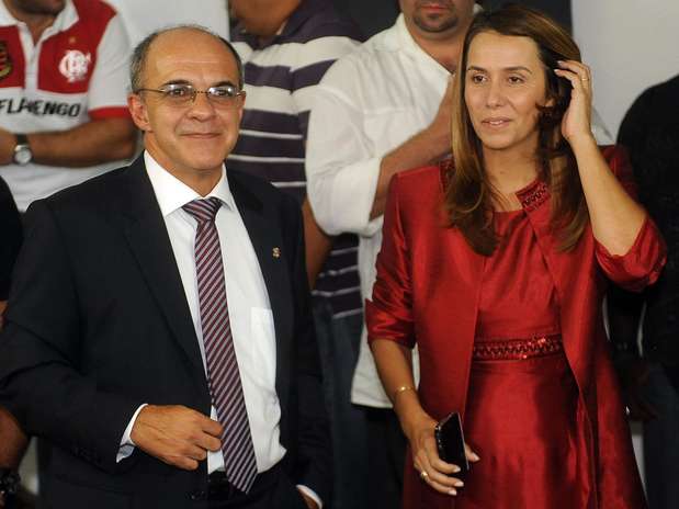 Vencedor das eleições presidenciais, Bandeira de Mello foi empossado nesta quinta no Fla Foto: Daniel Ramalho / Terra Vencedor das eleições presidenciais, Bandeira de Mello foi empossado nesta quinta no Fla Foto: Daniel Ramalho / Terra