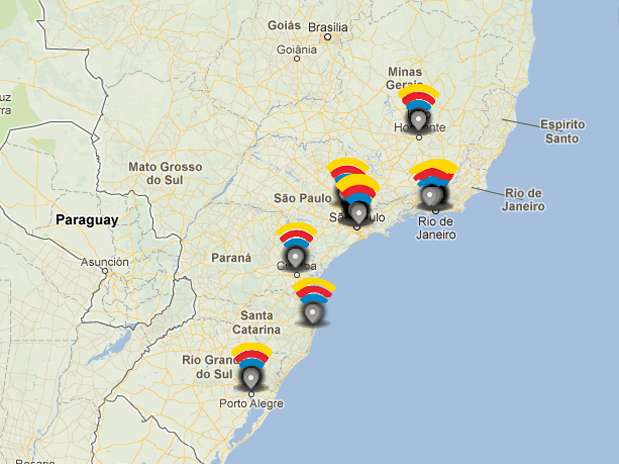 Onze cidades terão mais de 100 pontos de acesso à internet sem fio gratuitamente Foto: Reprodução