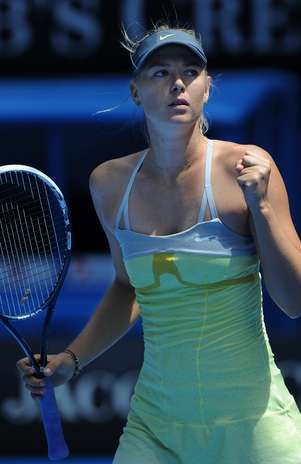 Sharapova não perdeu sequer um game Foto: AP