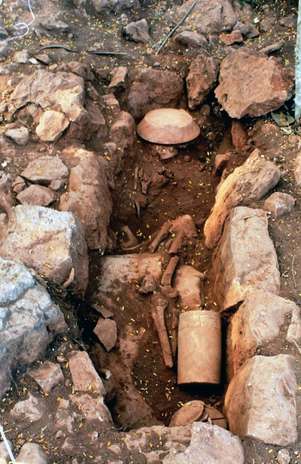 Enterros com mais de mil anos foram encontrados perto de Chichén Itzá, no México Foto: AFP