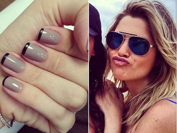 \"Inglesinha da semana\", escreveu a atriz Julia Faria ao publicar foto no Instagram Foto: Instagram / Divulgação