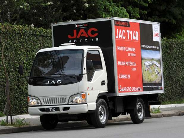 T140 foi o modelo apresentado pela JAC Foto: Divulgação T140 foi o modelo apresentado pela JAC Foto: Divulgação