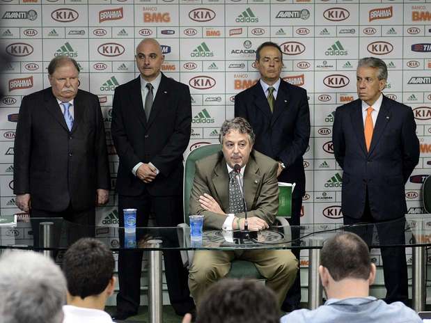 Paulo Nobre fala pela primeira vez como presidente do Palmeiras Foto: Ricardo Matsukawa / Terra