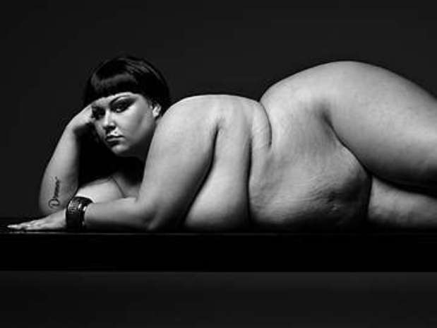 Projeto chamado de FullBeauty traz fotos sensuais de mulheres que pesam entre 190 e 270 kg Foto: Divulgação