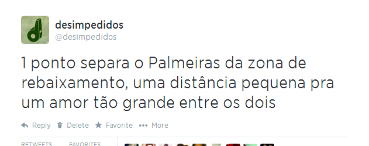Série B para o Palmeiras!