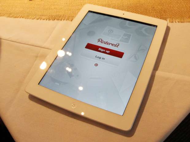 Aplicativo para o iPad foi um dos lançamentos de 2012, depois que o Pinterest mudou de escritório e aumentou em cerca de cinco vezes o tamanho da equipe Foto: Divulgação