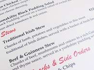 Restaurantes irlandeses oferecem comidas preparadas com Guinness