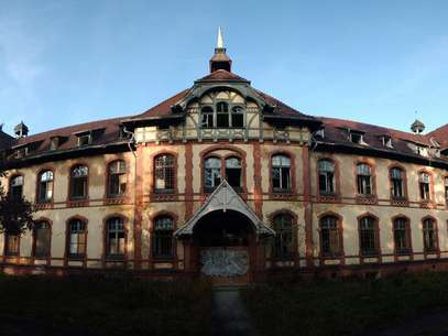 O Hospital Beelitz foi abondonado após a saída dos russos Foto: Thomas Geersing/Flickr