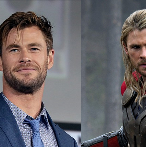 Foto: Chris Hemsworth, que viveu o Thor no cinema, chocou ao