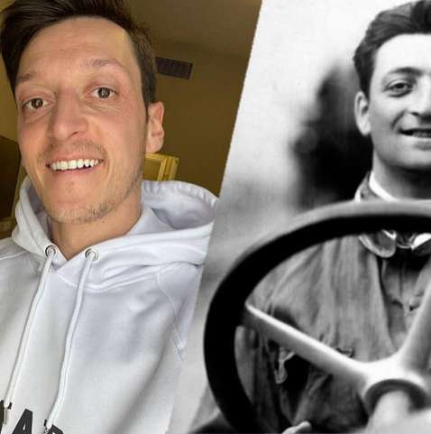 semelhança entre enzo ferari e ozil