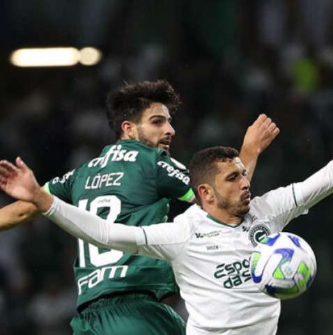 É impressionante o retrospecto do Palmeiras jogando contra o Goiás