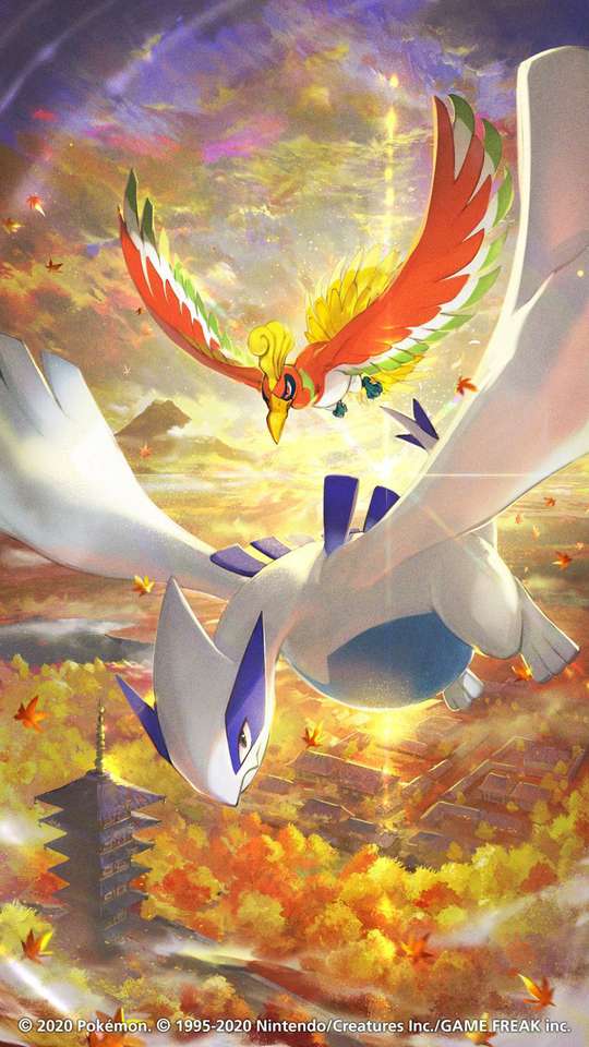 A história de Ho-Oh e Lugia