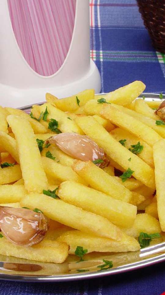 DICAS DA CANDINHA: Batata frita de forno