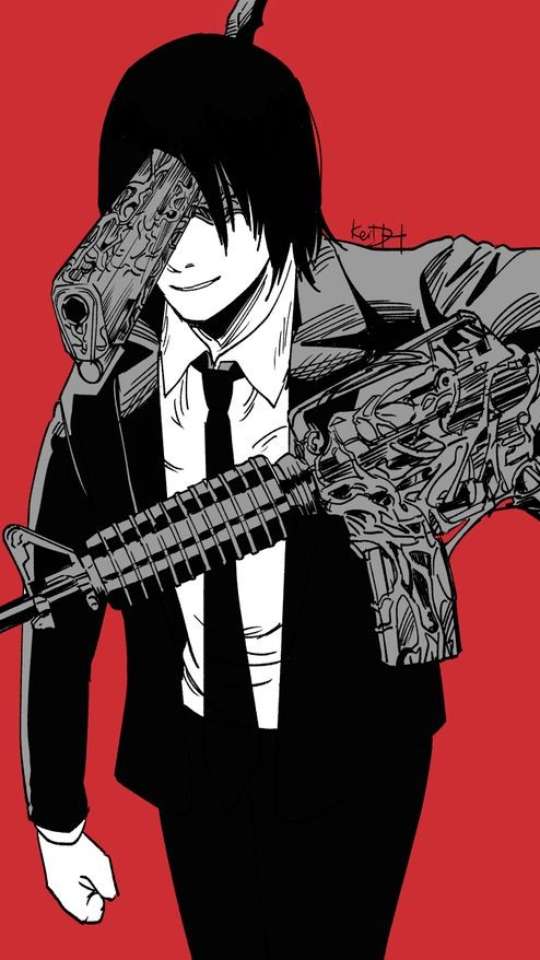 o demônio da guerra de chainsaw man #animes #chainsawman