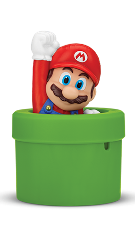 UCI traz copos personalizados com personagens do filme Super Mario