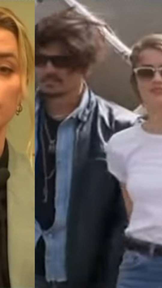 Amber Heard, conhecida principalmente como ex-mulher de Johnny Depp, f