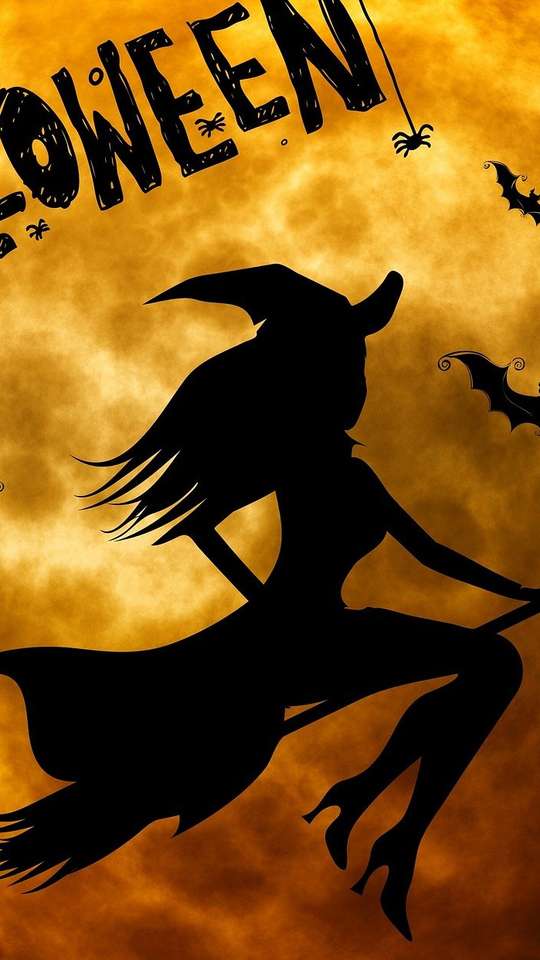 Apresentação da história assustadora do Dia das Bruxas da novela