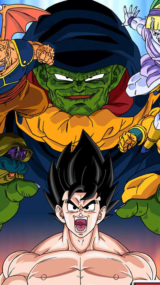 Quadro decorativo Dragon Ball Z O Retorno Dos Androides