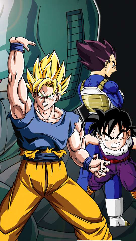 Quadro decorativo Dragon Ball Z O Retorno Dos Androides