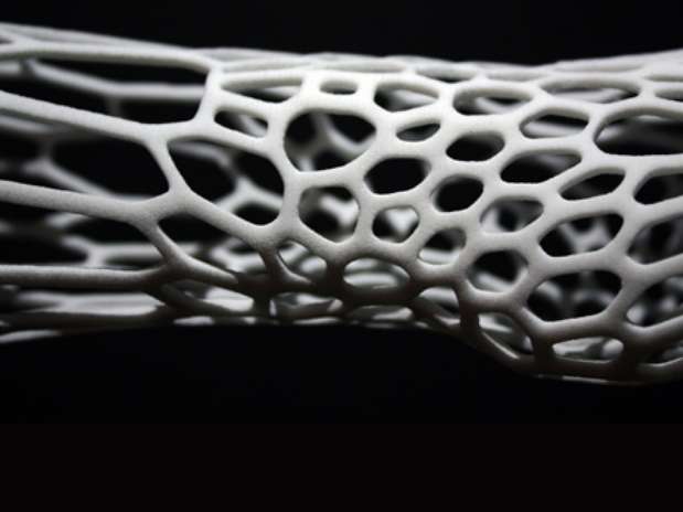 Impressão 3D do molde leva cerca de três horas Foto: Divulgação