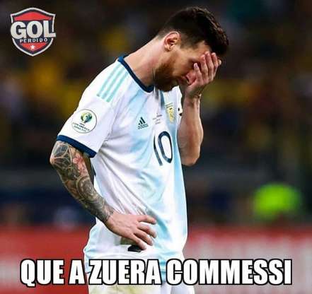 Copa AmÃ©rica: os memes de Brasil 2 x 0 Argentina Foto: ReproduÃ§Ã£o / Humor Esportivo