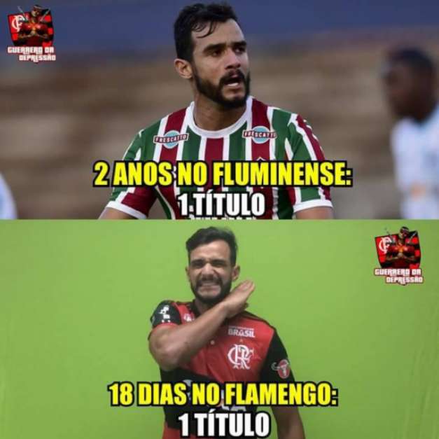 Rubro-negros comemoram título da Taça Guanabara Foto: Reprodução / Humor Esportivo