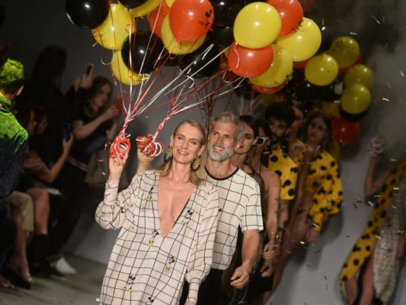 A coleção da Ãgua de Coco foi uma homenagem aos 90 anos do Mickey Foto: AGNews / PurePeople