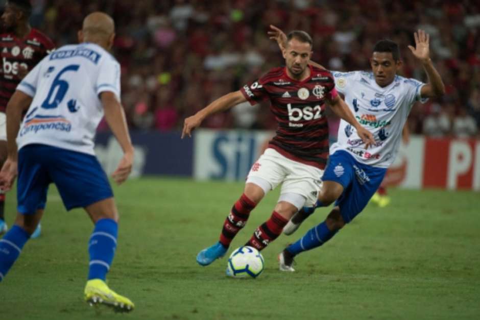 Flamengo x CSA - Comemoração Foto: Alexandre Vidal / Flamengo / LANCE!